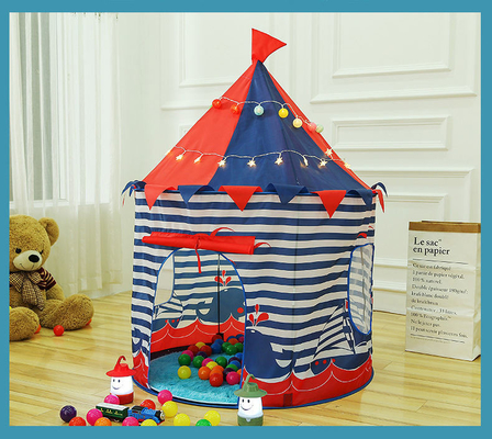 140 X 125 X 105 ซม. เด็กในร่ม Pop Up เล่นเต็นท์ Ecofriendly Pop Up Princess Castle Tent